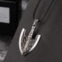 Funfeel JoJo Stand Arrow Requiem Arrow Pendant Necklace (Requiem Arrow Stainless Steel)