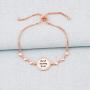 BEKECH Nanny Gift Best Nanny Ever Adjustable Slider Bracelet Gift for Nanny Grandmother Caregiver Appreciation Gift Daycare Provider Babysitter Bracelet