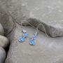 Montana Silversmiths River of Lights Falling into Water Earrings