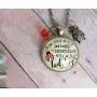 Gutsy Goodness Ladybug Necklace Never Too Busy Friendship Quote Gardener Gift Jewelry