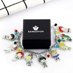 KANGSHUN My Hero Academia Bracelet Deku MHA Anime Manga Cartoon Jewelry for Women Girl
