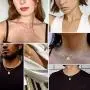 ChainsPro 26 Letter Necklace, Men/Women Initial Pendant with Chain 16''+2'', 18K Gold Plated (Send Gift Box) ChainsPro 26 Letter Necklace, Men/Women Initial Pendant with Chain 16''+2'', 18K Gold Plated (Send Gift Box)