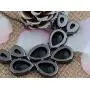 Alilang Rose Gold Champagne Tone Crystal Teardrop Cluster Chunky Statement Bib Pendant Necklace Alilang Rose Gold Champagne Tone Crystal Teardrop Cluster Chunky Statement Bib Pendant Necklace