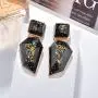 Acrylic Geometric Statement Earrings Stone Crystal Drop Earring Dangle Jewelry for Women Acrylic Geometric Statement Earrings Stone Crystal Drop Earring Dangle Jewelry for Women