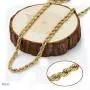 Gold Rope Chain 5mm, 20x More Real 24K, Diamond Cut For Men & Women Premium Fashion Jewelry Necklaces Over Semi Precious Bronze, Classic, 16-30 Inches USA made! Gold Rope Chain 5mm, 20x More Real 24K, Diamond Cut For Men & Women Premium Fashion Jewelry Necklaces Over Semi Precious Bronze, Classic, 16-30 Inches USA made!