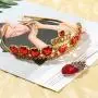 Botrinal Evie Royal Red Heart Necklace and Tiara Descendants Red Heart Crown Jewelry Set Queen of Hearts Eive Costume for Girls Teen Halloween Botrinal Evie Royal Red Heart Necklace and Tiara Descendants Red Heart Crown Jewelry Set Queen of Hearts Eive Costume for Girls Teen Halloween