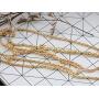 Alilang Womens Boho Tribal Native American Inspired Crescent Moon Bull Horn Bone Pendant Necklace