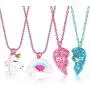 LaLaBand 4 Pcs Girls Necklaces BFF Friendship Necklace Set Kids Gift Present Party Favors Dress up Costume Jewelry for Little Girls Sisters Friends LaLaBand 4 Pcs Girls Necklaces BFF Friendship Necklace Set Kids Gift Present Party Favors Dress up Costume Jewelry for Little Girls Sisters Friends