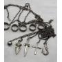 Kurapika Chains Anime Hunter x Hunter Bracelets Jewelry Props Ring Cosplay Accessories