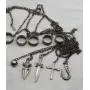 Kurapika Chains Anime Hunter x Hunter Bracelets Jewelry Props Ring Cosplay Accessories Kurapika Chains Anime Hunter x Hunter Bracelets Jewelry Props Ring Cosplay Accessories