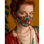 BELLETTE Face Mask Chain Necklace 14K Gold Plated Mask Chain Holder for Women Men