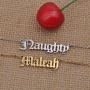 Custom Customized Any Name Necklace Pedant Jewelry for Women Girls