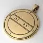 Bronze Second Pentacle of Mercury Talisman for Wisdom and Success Bronze Second Pentacle of Mercury Talisman for Wisdom and Success