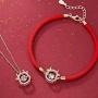 PRETYZOOM Chinese New Year Bracelet Red Rope Bracelet 2021 Year of Ox Bracelet Zodiac Sign Ox Bracelet Woman Jewelry Gift