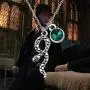 AKTAP HP Inspired Horcrux Crest Necklace TV Movie Jewelry Gift for Fans