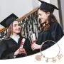 NEWNOVE Class of 2021 Graduation Gifts You are Braver Than You Believe Inspirational Charm Bracelet High School College Graduation Gifts for Her NEWNOVE Class of 2021 Graduation Gifts You are Braver Than You Believe Inspirational Charm Bracelet High School College Graduation Gifts for Her