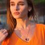 CDE Angel Wing Love Heart Necklaces for Women Silver Tone/Gold Tone Pendant Valentines Day Jewelry Gifts for Women Mom/Wife/Sister