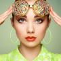 3 Pairs Women Fashion Retro Neon Earrings for 80s Party or Retro Costume Party (Loop Earings)