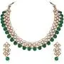 Aheli Stylish Bollywood Wedding Party Wear Necklace Earring Set Indian Ethnic Traditional Jewelry for Women