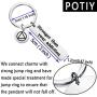 POTIY Recovery Gift Sobriety Gift Stronger Than Your Addiction Keychain AA Gift New Beginnings Gift Sober Recovery Jewelry