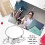 WENATA Funny Mail Lady Gift Mail Carrier Bracelet Be Nice to Your Mail Lady Postal Worker Bracelet Jewelry Mail Lady Thank You Gift for Postal Worker