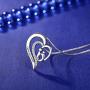 Milamiya I Love You Mom Heart Pendant Necklace, Gifts for mom, Mother-in-Law Necklace