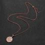 Saint Christopher Necklace for Men Women,Oval Catholic St Christopher Medal Pendant Jewelry Boy Girl Outdoor Traveler Medallion Necklace with Stainless Steel Chain