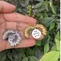 SUNSHI New Upgrade Sunflower Necklace Engraved 2 Sided Version Heart Locket You are My Sunshine Love You Pendant with Box for Women, Mother, Daughter SUNSHI New Upgrade Sunflower Necklace Engraved 2 Sided Version Heart Locket You are My Sunshine Love You Pendant with Box for Women, Mother, Daughter
