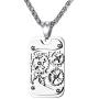 U7 Men Steampunk Jewelry Stainless Steel Rope Chain Cool Gear Pendant Necklace