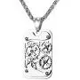U7 Men Steampunk Jewelry Stainless Steel Rope Chain Cool Gear Pendant Necklace U7 Men Steampunk Jewelry Stainless Steel Rope Chain Cool Gear Pendant Necklace