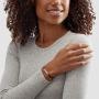 Silpada Be the Light Petite Leather Bar Link Bracelet in Sterling Silver