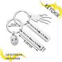 KEYCHIN Freddy and Jason Inspired Jewellery Movie Fans Gift Freddy Lover Gift You’re The Freddy to My Jason Keychain Thriller 80s Horror Jewellery