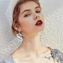 DAMLENG Charm Chic 80s 90s Chinese Dragon Hoop Earrings Cool Acrylic Dragon Totem Dangle Drop Earrings for Women Girls Unique Animal Jewelry