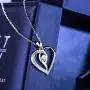 Van Chloe Women 925 Sterling Silver Necklace Love Heart Pendant Only You Cubic Zirconia Diamond White Gold Plated Necklace Jewelry Gifts for Women Girls 17.7''+ 1.77'' (Heart) (Heart) (Only You) Van Chloe Women 925 Sterling Silver Necklace Love Heart Pendant Only You Cubic Zirconia Diamond White Gold Plated Necklace Jewelry Gifts for Women Girls 17.7''+ 1.77'' (Heart) (Heart) (Only You)