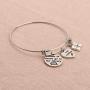 FUSTMW Book Lover Gifts I Love to Book Bracelet Bookworm Gift Librarian Gift Book Lovers Jewelry Gift for Reader Book Club When in Doubt Go to The Library