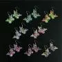 8 Pairs Of Butterfly Earrings, light weight Acrylic Colored Earrings Women And Girls Fashion Jewelry Gift,Earrings Sets (8 Pairs earring set) 8 Pairs Of Butterfly Earrings, light weight Acrylic Colored Earrings Women And Girls Fashion Jewelry Gift,Earrings Sets (8 Pairs earring set)