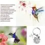 MAOFAED Hummingbird Gift Hummingbird Memorial Gift Hummingbird Lover Gift Loss of Love One Gift When a Hummingbird Appears in Your Yard It is a Visitor from Heaven MAOFAED Hummingbird Gift Hummingbird Memorial Gift Hummingbird Lover Gift Loss of Love One Gift When a Hummingbird Appears in Your Yard It is a Visitor from Heaven