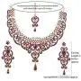 Touchstone Indian Bollywood Royal Look Marvelous Designer Jewelry Necklace Set Embellished for Women. Touchstone Indian Bollywood Royal Look Marvelous Designer Jewelry Necklace Set Embellished for Women.