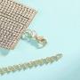 Sethain Punk Layered Rhinestone Choker Necklace Gold Shiny Crystal Collar Necklaces Party Jewelry Accessories for Women and Girls