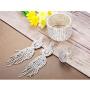 Sllaiss Rhinestone Bridal Jewelry Set for Women Sparkling Rhinestone Stretch Bracelet Ring Dangle Tassel Earrings Set Costume Jewelry