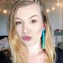 Turquoise Long Beaded Tassel Drop Dangle Fringe Bohemian Stud Earrings for Women Girls