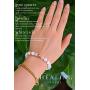 Rose Quartz Bracelet for Women, Authentic Rose Quartz Crystal + White Jade + White Howlite + Hematite Anti Anxiety Bracelet for Women, Natural Energy Healing Crystal Love Attraction Bracelet