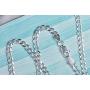 Mens 4mm Solid Sterling Silver .925 Curb Link Chain Necklace, Made in Italy