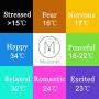Ms.Iconic 6MM Color Change Emotional Mood Ring Bang
