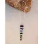 YoTreasure Chakra Healing Gemstone Solid 925 Sterling Silver Chain Pendant Jewelry YoTreasure Chakra Healing Gemstone Solid 925 Sterling Silver Chain Pendant Jewelry