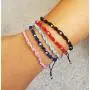 MYSTIC JEWELS by Dalia - Colour Thread Kabbalah Bracelet with Balls, Amulet, Evil Eye Protection, Good Luck