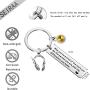 SEIRAA Dispatcher Gifts Thin Gold Line Gift 911 Operators Dispatcher Appreciation Gift Keychain EMT Medical Alerts Jewelry