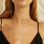 sloong 925 Sterling Silver Evil Eye Necklace Hamsa Hand Necklace 14K Gold Plated Dainty Necklace White Blue Cz Pendant Necklace for Women Girls