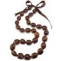 BlueRica Kukui Nut Lei Necklace/Bracelet Set