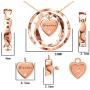 oGoodsunj S925 Sterling Silver Cremation Jewelry Urn Pendant Necklace Ashes Keepsake Necklaces for Women - You are Always in My Heart I Love You Forever